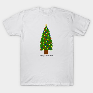 Merry Christmas Tree T-Shirt